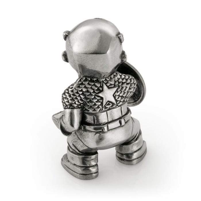 Royal Selangor Marvel Comics Captain America Mini Figurine — with packaging