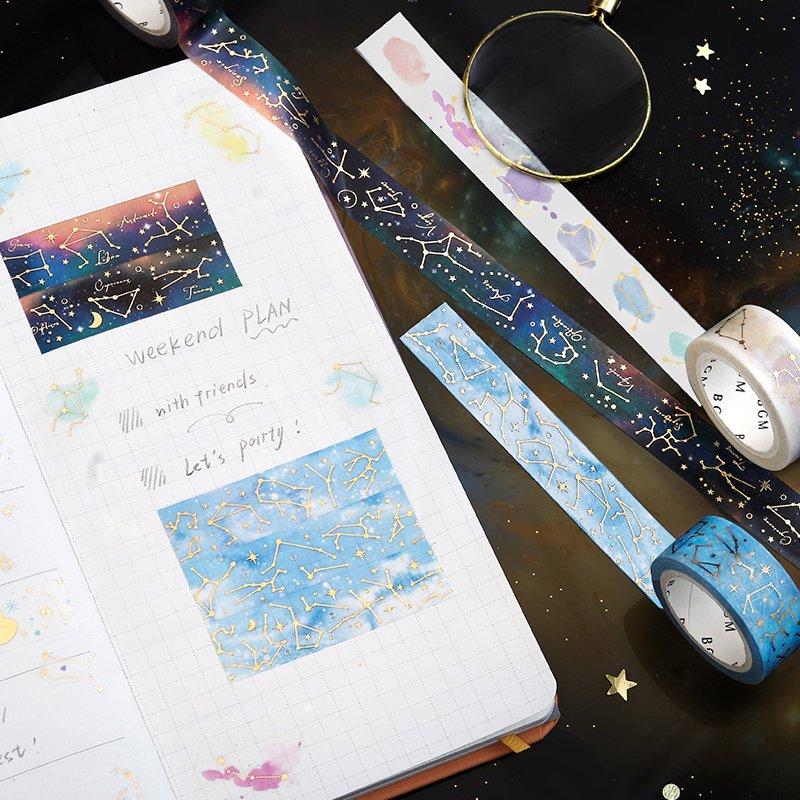 BGM Special Constellation Masking Tape — roll side