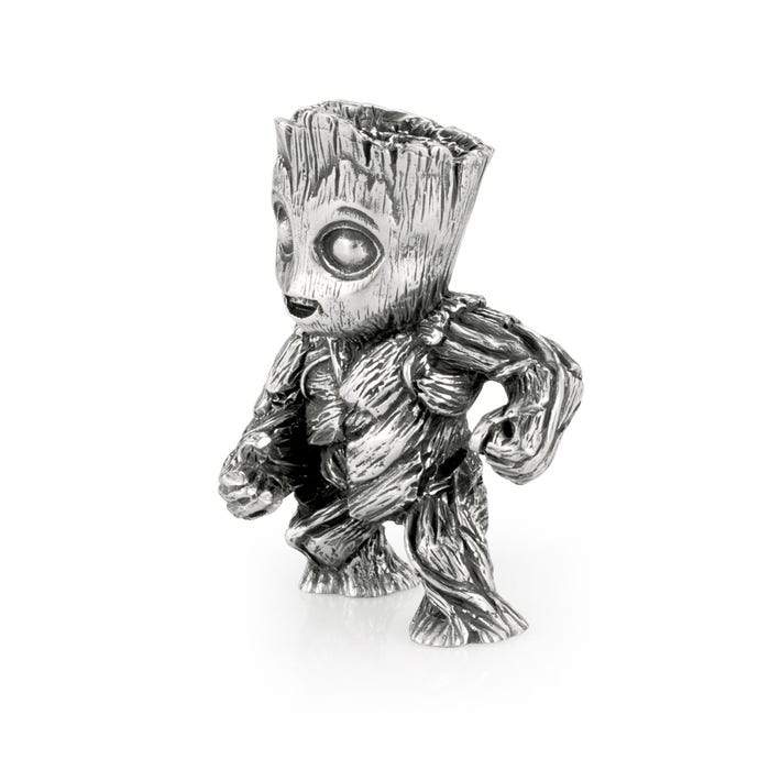 Royal Selangor Marvel Comics Groot Mini Figurine — angle view