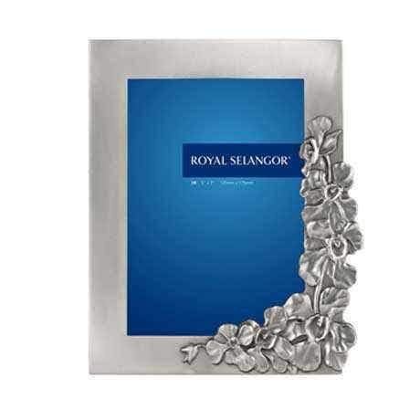 Royal Selangor Singapore Scenes Orchid Photoframe 5R — Royal Selangor photo frame — premium stationery and lifestyle, at Cityluxe Singapore