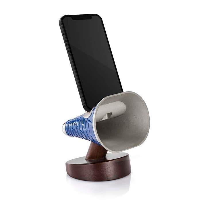 Royal Selangor Phonos Flare Amplifier — flat lay