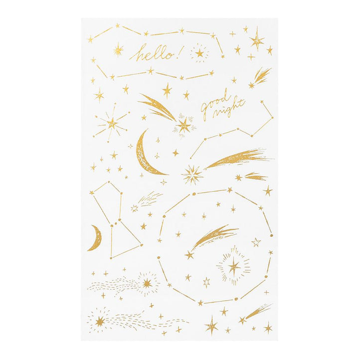 Midori Foil Transfer Sticker - Star — side view