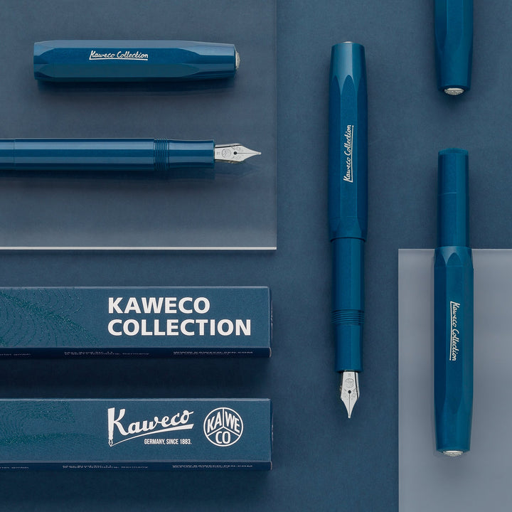 Kaweco Collection Fountain Pen - Toyama Teal — flat lay