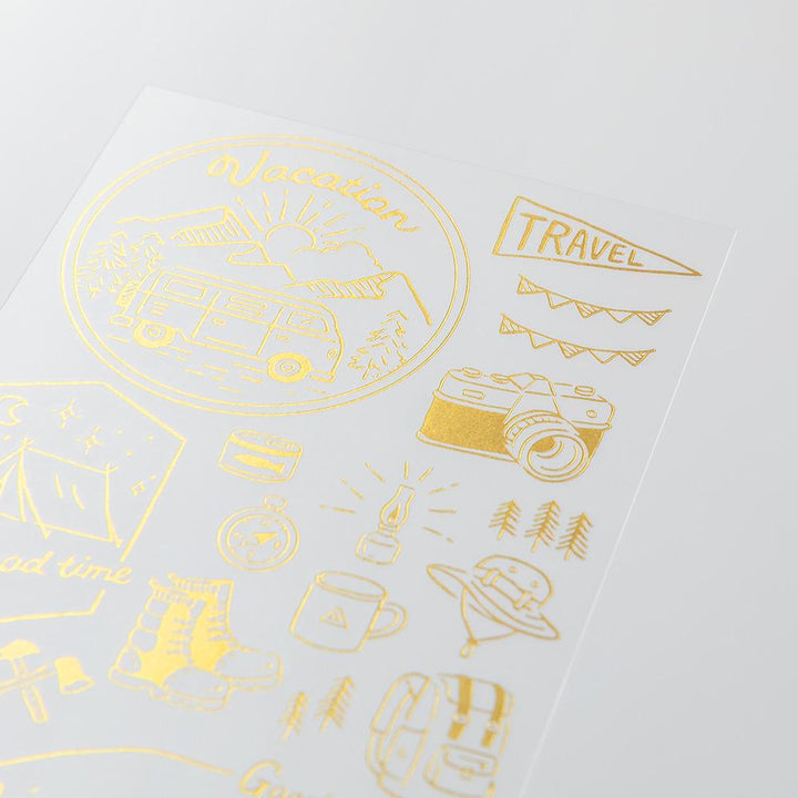 Midori Foil Transfer Sticker - Outdoor — detail view