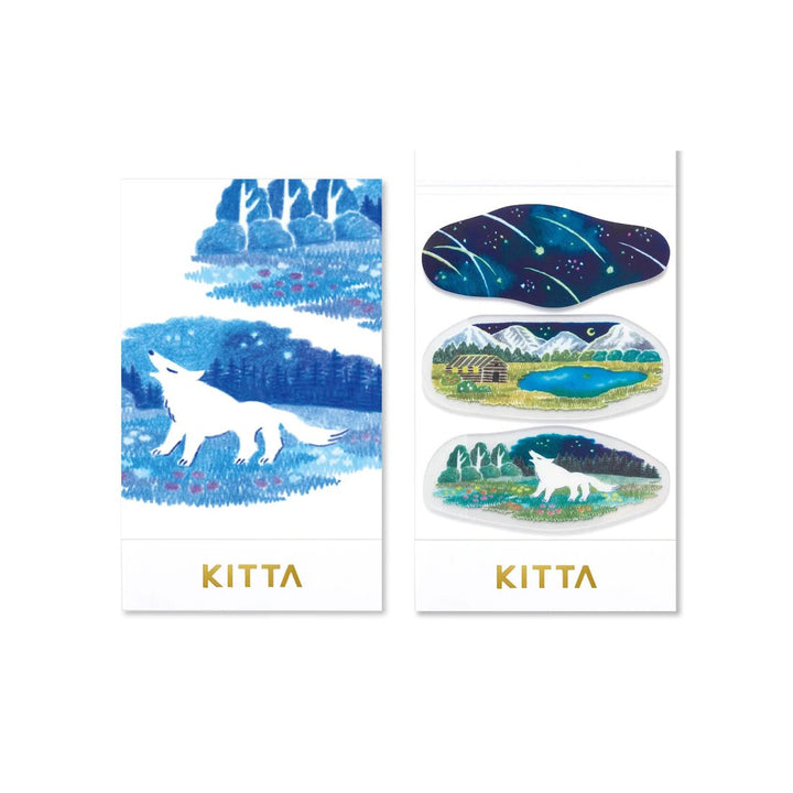 KITTA Clear Tape - Night Sky — roll front