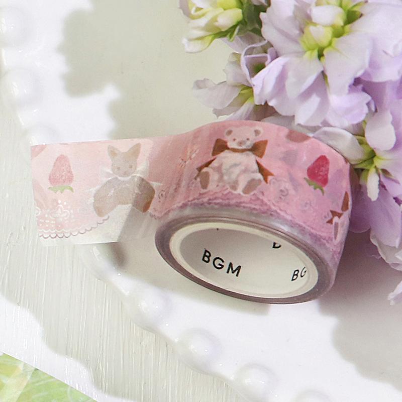 BGM Plush Doll Clear Tape — with packaging