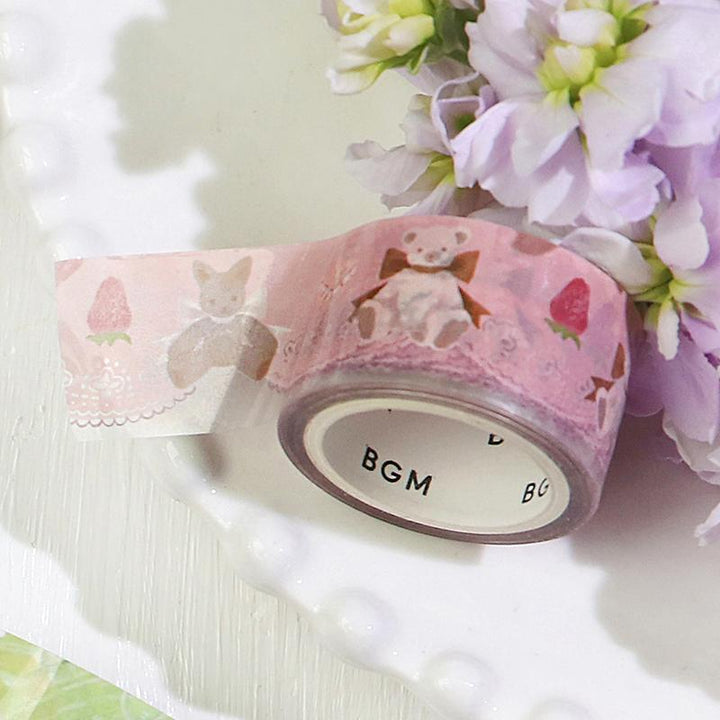 BGM Plush Doll Clear Tape — with packaging