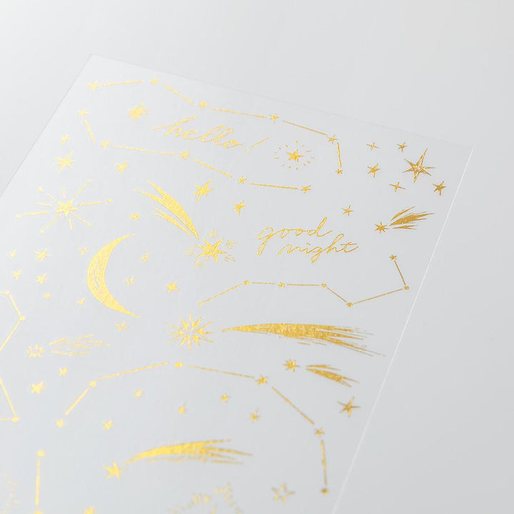 Midori Foil Transfer Sticker - Star — detail view