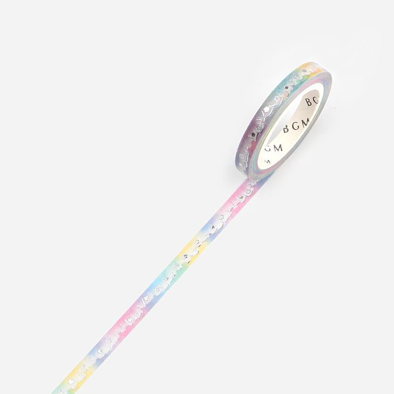 BGM Colorful Lace Masking Tape — roll front