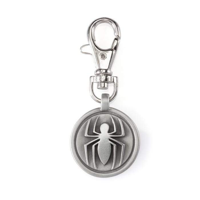 Royal Selangor Marvel Comics Emblem Fob — side view