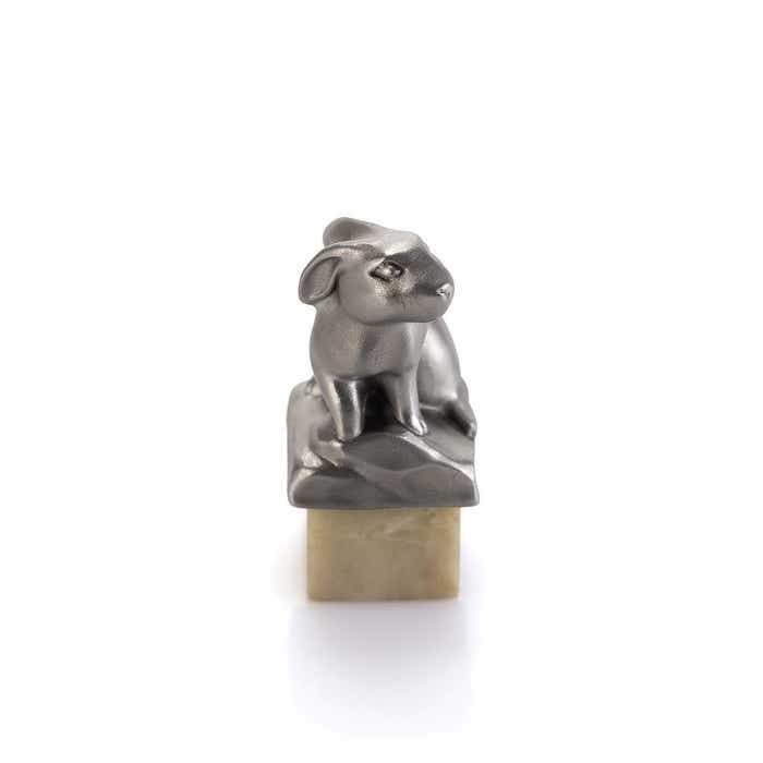 Royal Selangor 2023 Year of the Rabbit Seal — front view