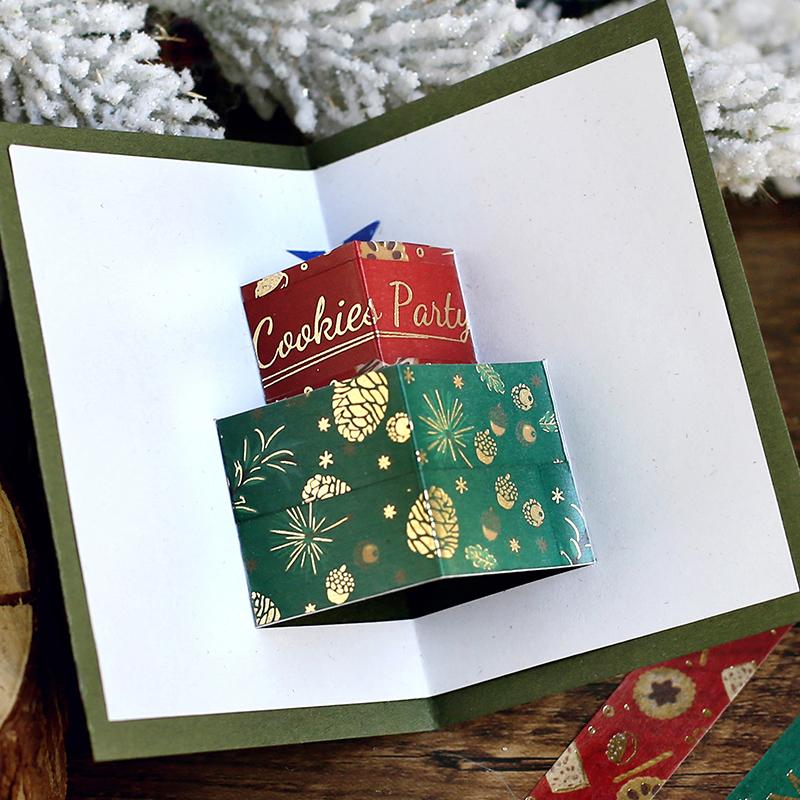 BGM Christmas Cookies Masking Tape — with packaging