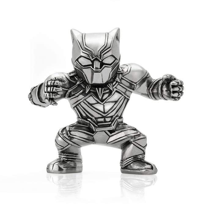 Royal Selangor Marvel Comics Black Panther Mini Figurine — front view