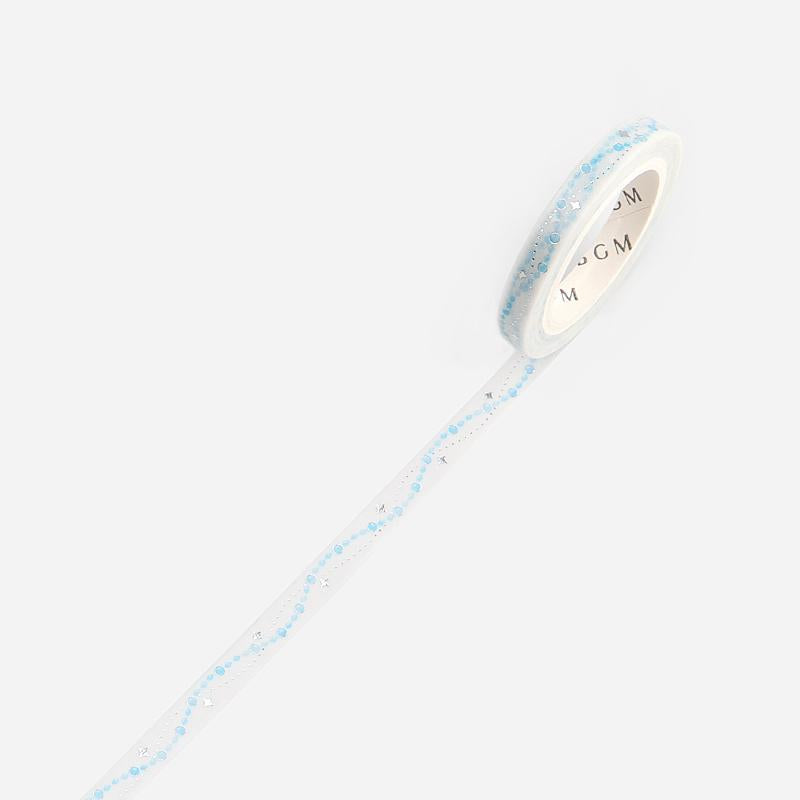 BGM Blue Pearl Masking Tape — roll front