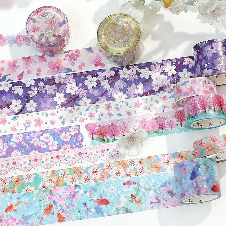 BGM Sakura Goldfish Masking Tape — colour swatch