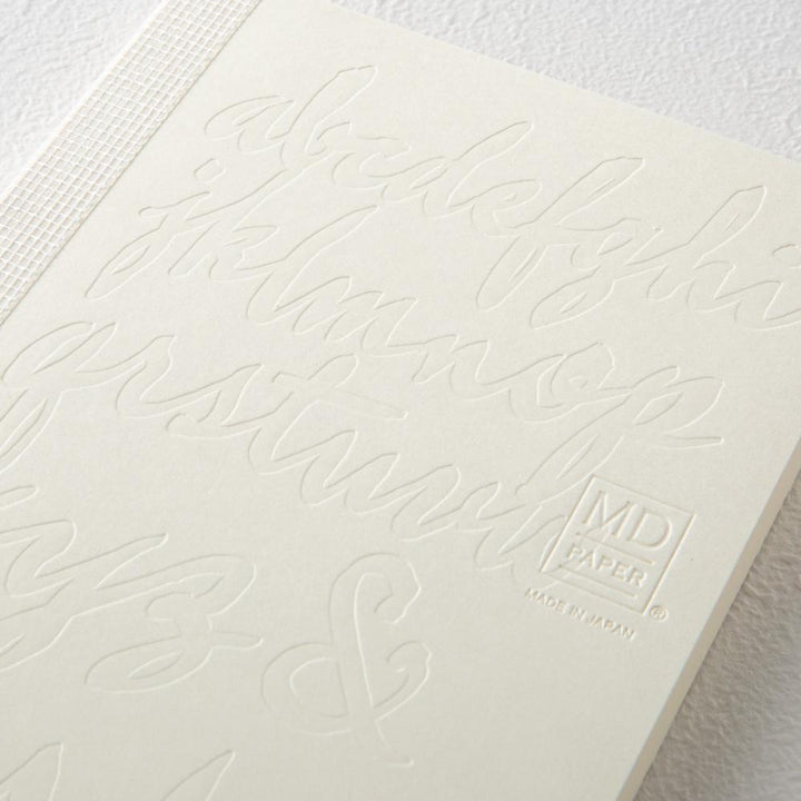 MD Notebook 15th Anniversary Kenji Nakayama A6 Blank Notebook (Limited Edition) — ruling detail