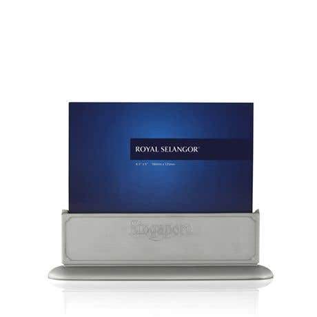 Royal Selangor Singapore Scenes Photoframe 4R — side view