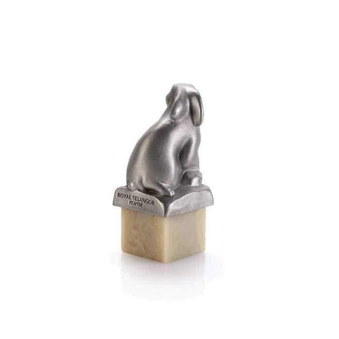 Royal Selangor 2023 Year of the Rabbit Seal — angle view