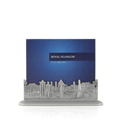 Royal Selangor Singapore Scenes Photoframe 4R — front view