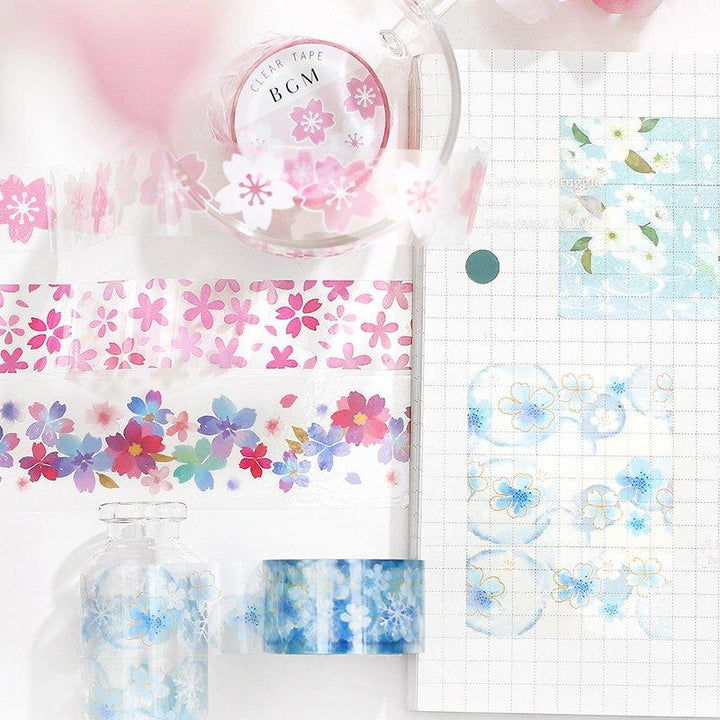 BGM Sakura Maizakura Clear Tape — colour swatch