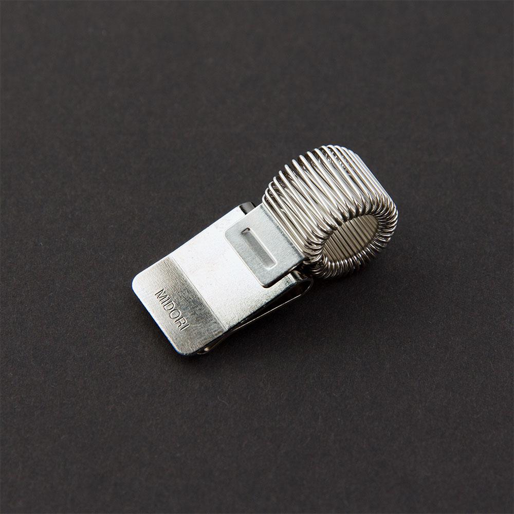 Midori Mini Clip Pen Holder — flat lay