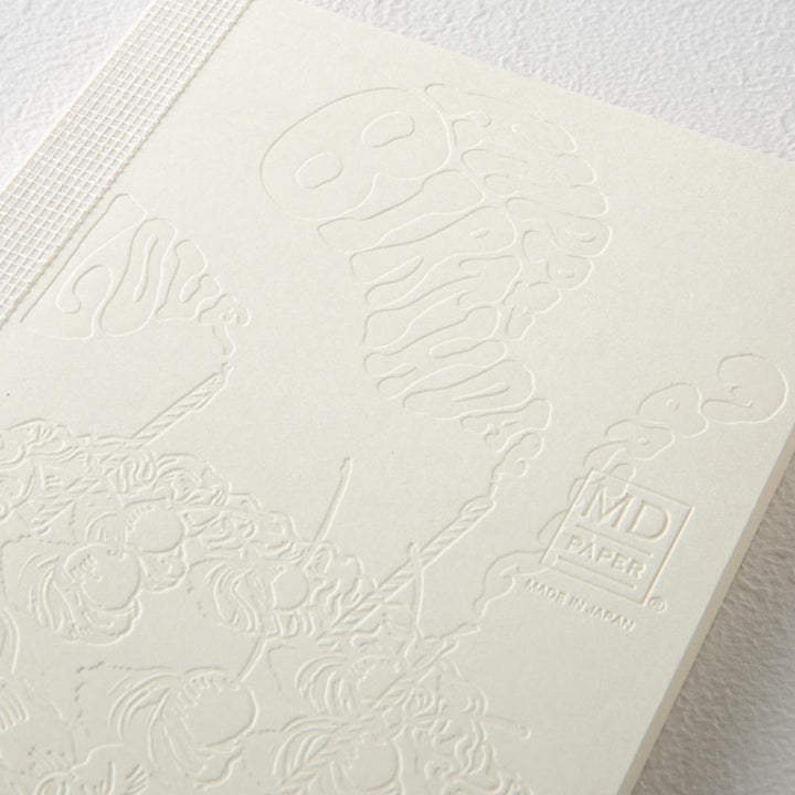 MD Notebook 15th Anniversary COOKIEBOY A6 Blank Notebook (Limited Edition) — ruling detail