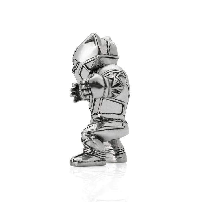Royal Selangor Marvel Comics Black Panther Mini Figurine — in use