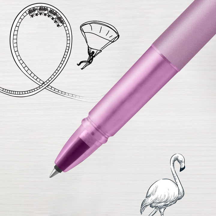 Parker Vector XL Rollerball Pen - Lilac — engraving example