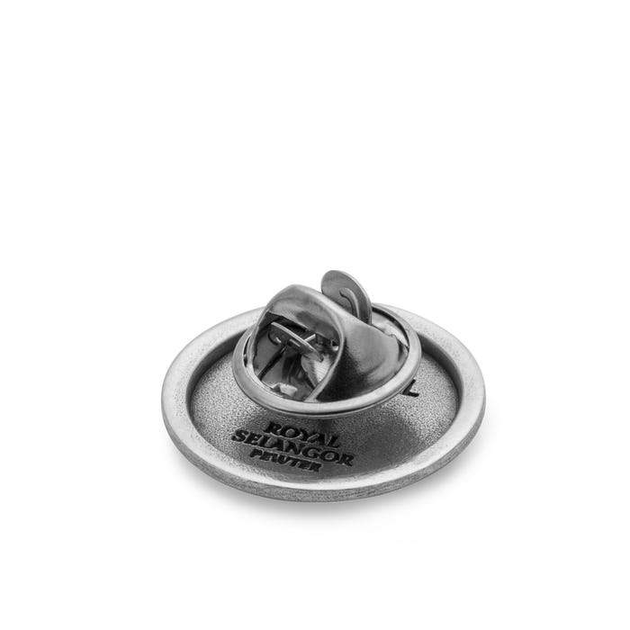 Royal Selangor Marvel Comics Lapel Pin — angle view