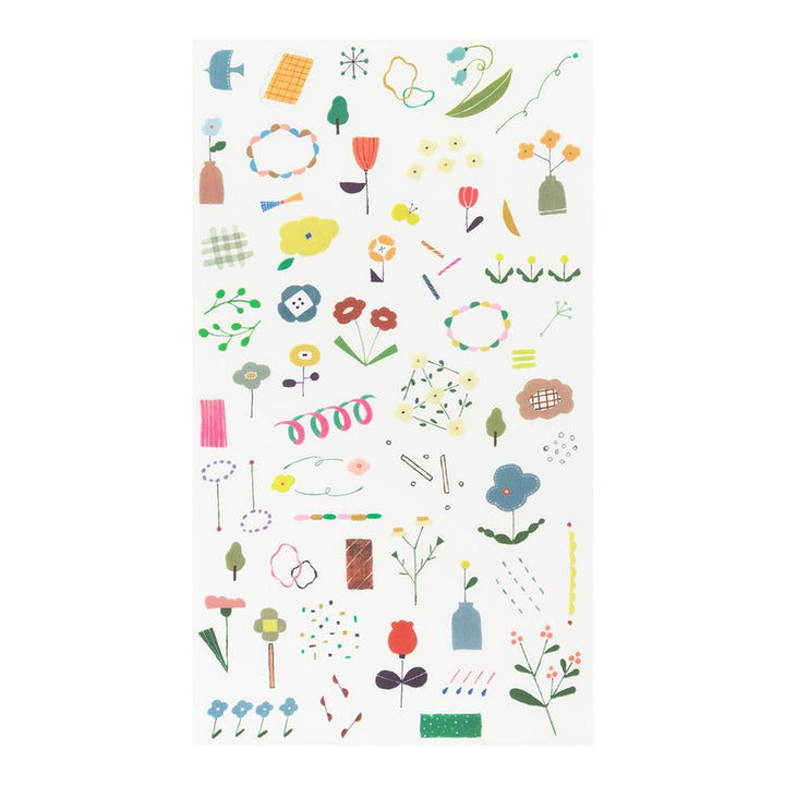 Midori Transfer Sticker - Scandinavian Motifs — side view