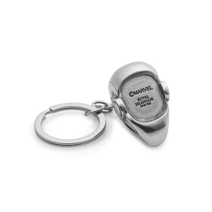 Royal Selangor Marvel Comics Iron Man Keychain — side view