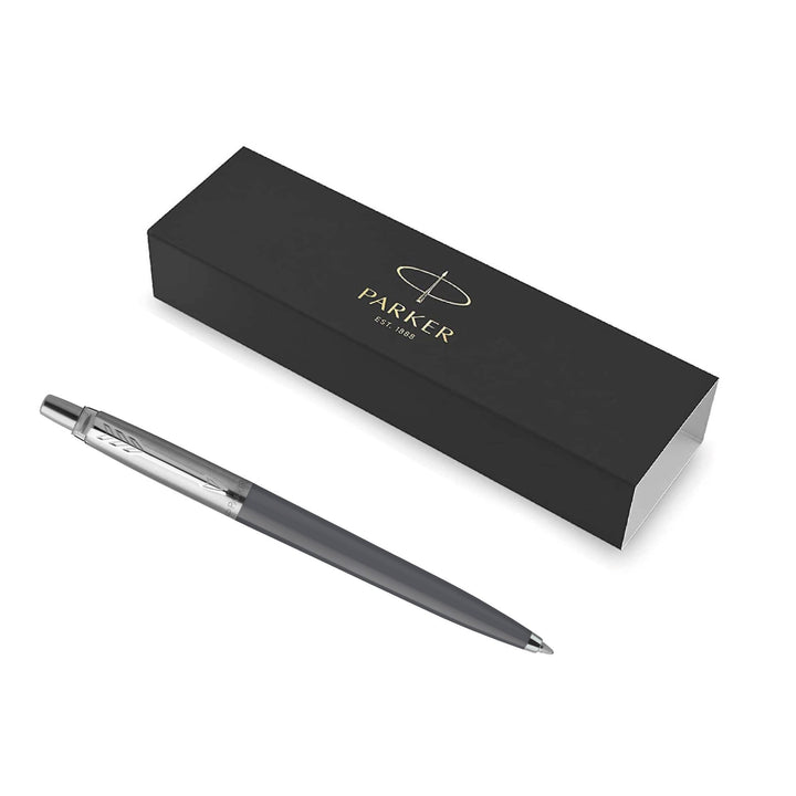 Parker Jotter Originals Ballpoint Pen - Iron Grey — flat lay