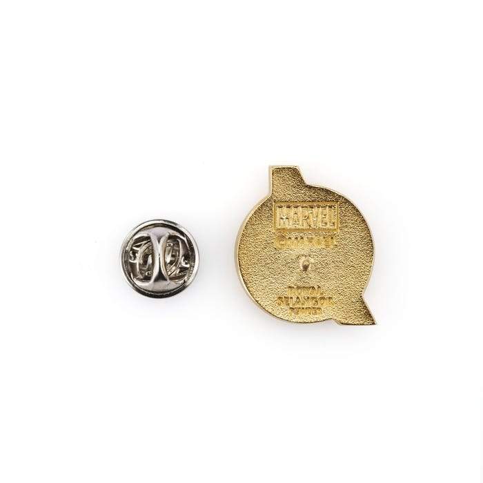 Royal Selangor Marvel Comics Lapel Pin — flat lay