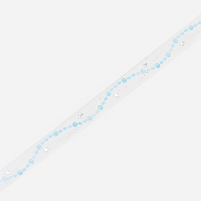 BGM Blue Pearl Masking Tape — pattern detail