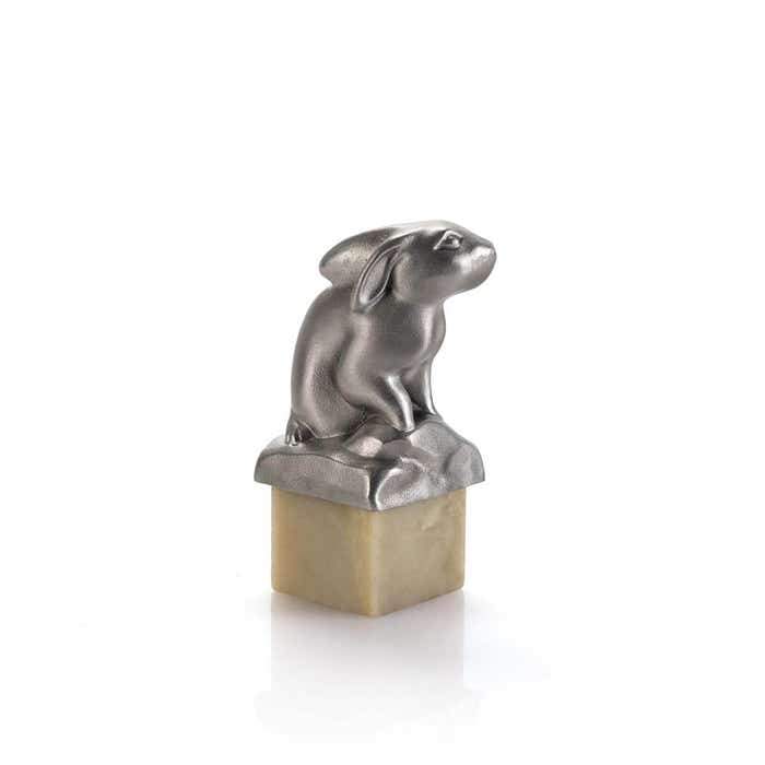 Royal Selangor 2023 Year of the Rabbit Seal — flat lay