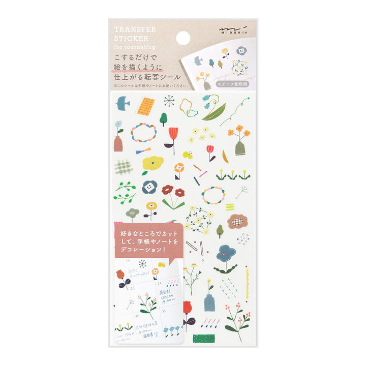 Midori Transfer Sticker - Scandinavian Motifs — front view