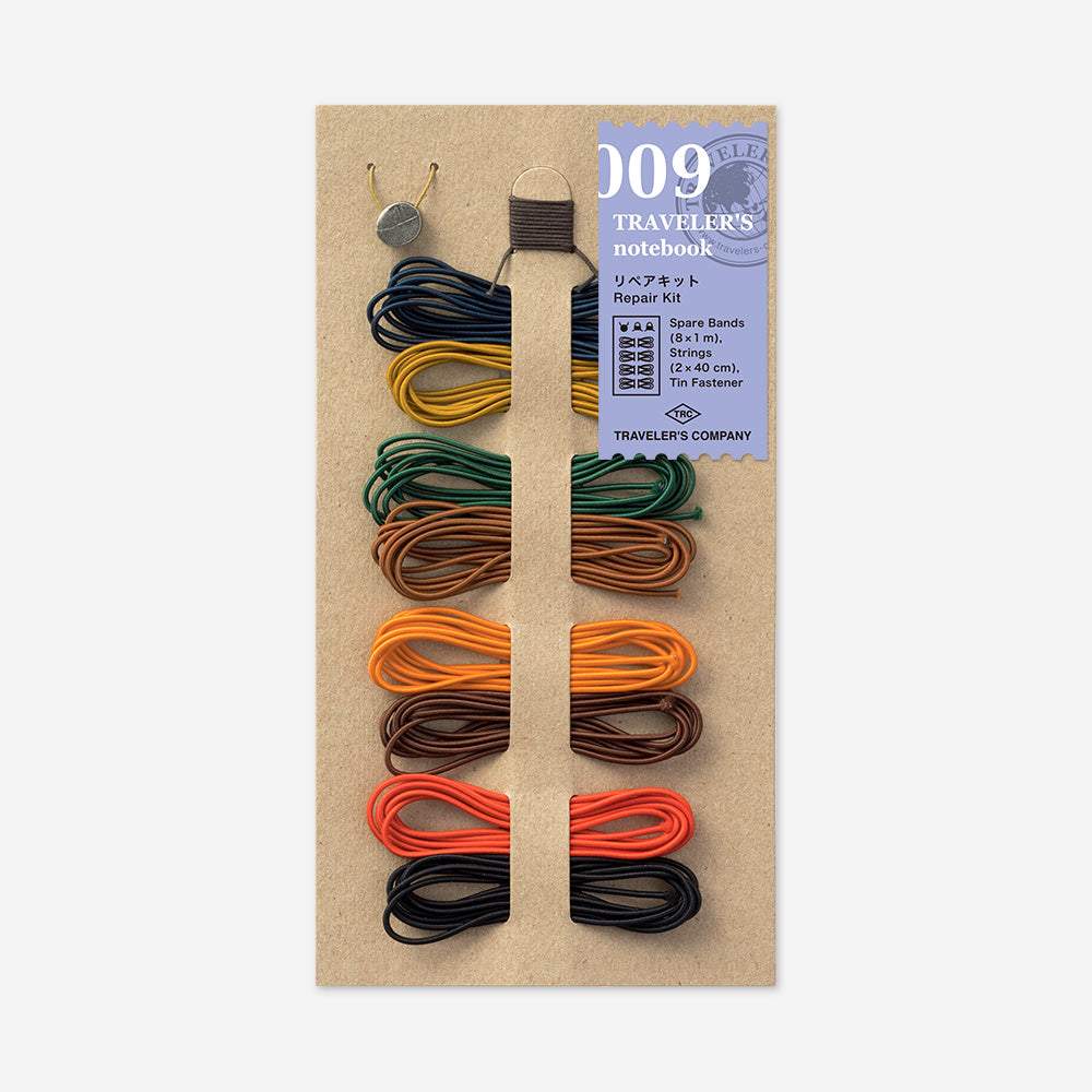TRAVELER'S notebook Refill 009 (Regular & Passport Size) - Repair Kit (6 Colours) — front view