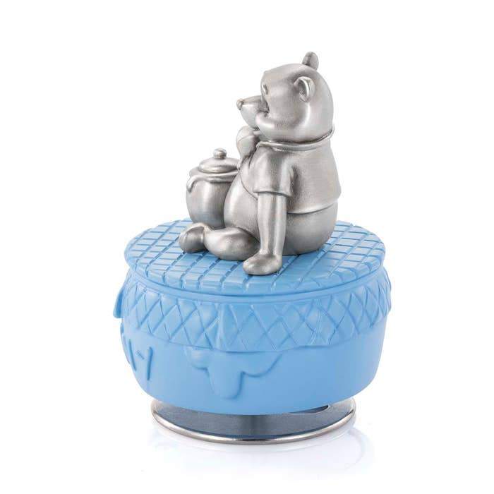 Royal Selangor Disney Music Carousels - Winnie The Pooh Limited Edition Gilt — with packaging