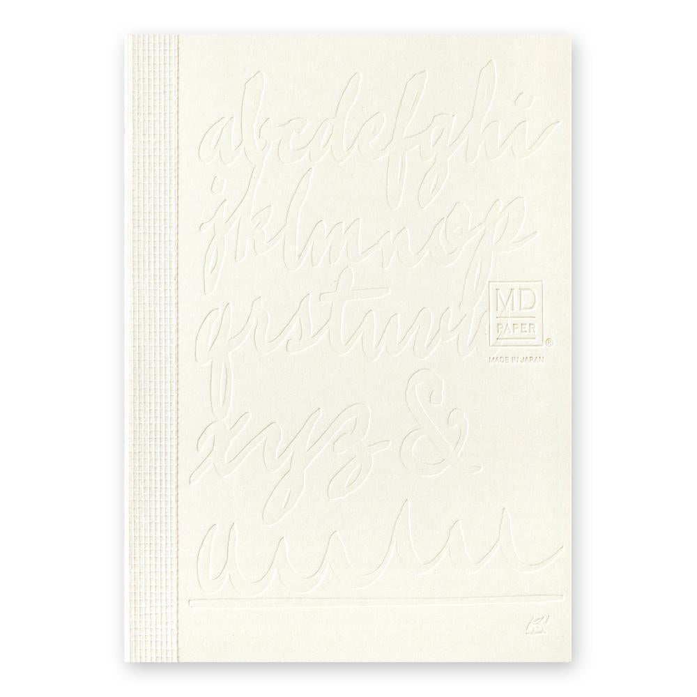 MD Notebook 15th Anniversary Kenji Nakayama A6 Blank Notebook (Limited Edition) — open spread