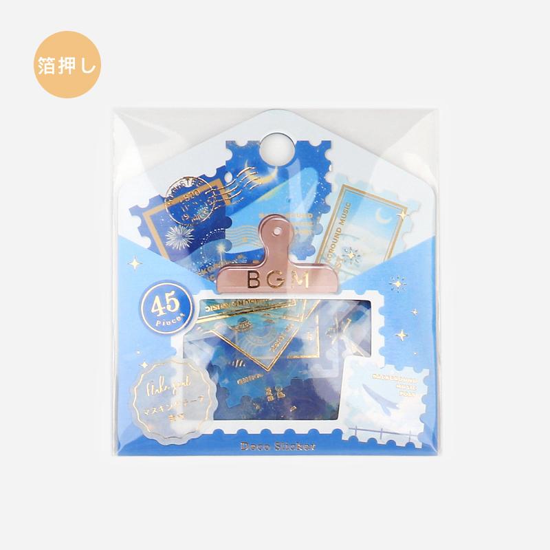 BGM Post Office Galaxy Tour Flake Seal — front view