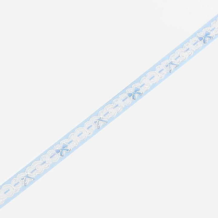 BGM Blue Lace Masking Tape — pattern detail