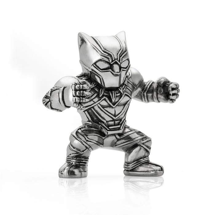 Royal Selangor Marvel Comics Black Panther Mini Figurine — side view