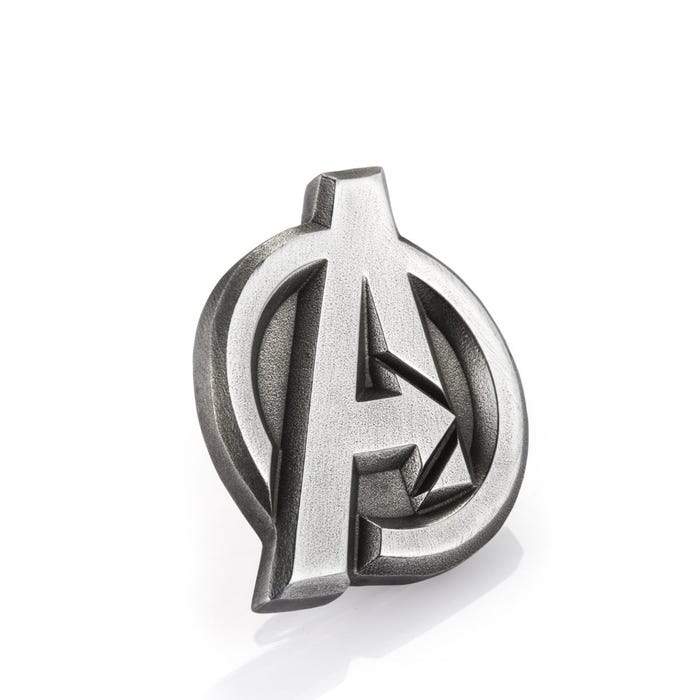 Royal Selangor Marvel Comics Lapel Pin — flat lay