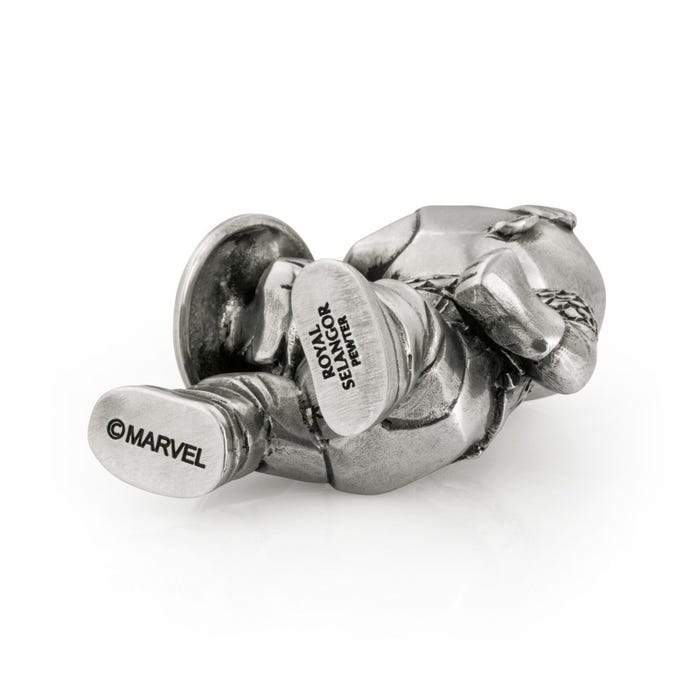 Royal Selangor Marvel Comics Captain America Mini Figurine — in use