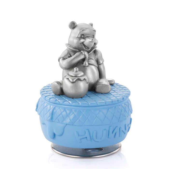 Royal Selangor Disney Music Carousels - Winnie The Pooh Limited Edition Gilt — side view