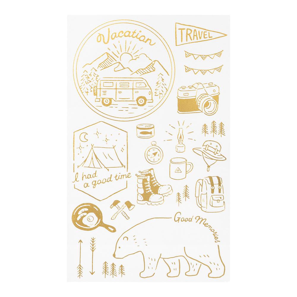 Midori Foil Transfer Sticker - Outdoor — side view