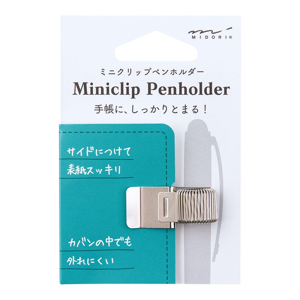 Midori Mini Clip Pen Holder — close-up