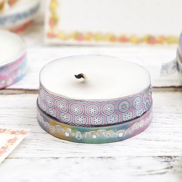 BGM Pink Pattern Masking Tape — with packaging