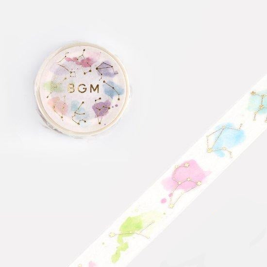 BGM Special Constellation Masking Tape — pattern detail