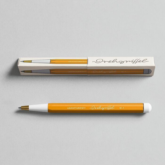 Leuchtturm1917 Drehgriffel Nr. 1 Gel Pen - Rising Sun — flat lay